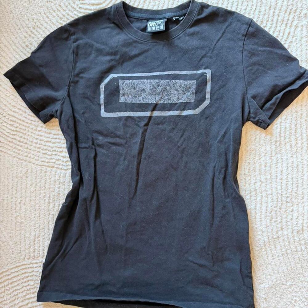 Superdry black t shirt